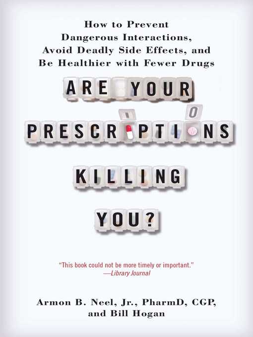 Title details for Are Your Prescriptions Killing You? by Armon B. Neel, Jr., PharmD. - Wait list